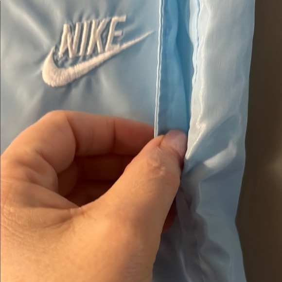 Vintage Nike Light Blue Track Pants - Picture 4 of 7